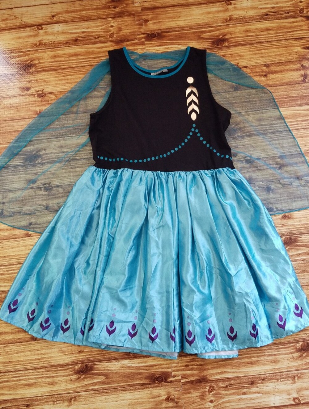 Disney Frozen 2 Princess Anna Costume Dress XXL 14/16 Halloween Dress Up